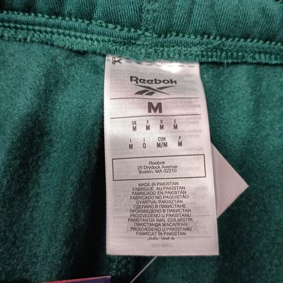 Reebok Men's Identity Fleece Sweatpants Size M Medium Green - Picture 6 of 10